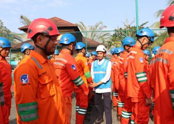 PLN UID Banten Gelar Apel Keselamatan BersamaTim PDKB TM