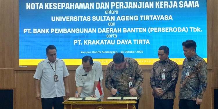 Sinergi Akademik-Industri: Bank Banten dan Untirta Teken MoU Demi Kemajuan Banten