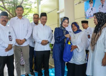 Hari Jadi ke-499 Kabupaten Serang, Bupati Ratu Zakiyah Salurkan Ratusan Paket Sembako
