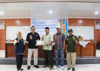 DLH Kabupaten Serang Sosialisasikan Pengelolaan Sampah melalui Bank Sampah