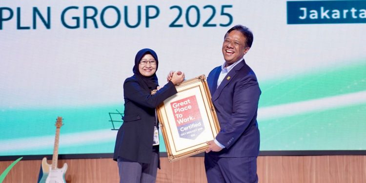 PLN Raih Sertifikasi “Great Place to Work” Indonesia 2025: Bukti Keberhasilan Transformasi Budaya Kerja