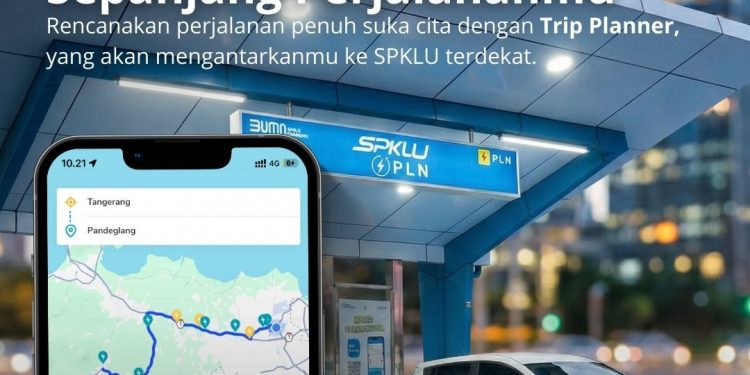 Bantu Pengguna Kendaraan Listrik Nyaman Bepergian Saat Libur Nataru, PLN Mobile Sediakan Fitur Trip Planner