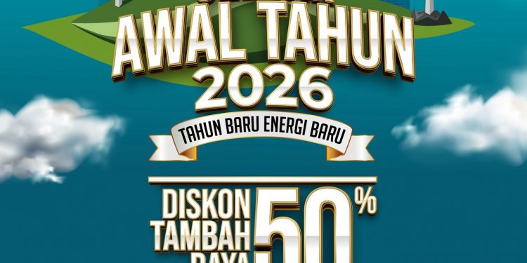 PLN Tebar Promo “Tahun Baru Energi Baru”: Tambah Daya Diskon 50% Lewat PLN Mobile