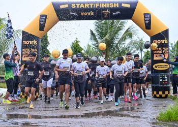 Rayakan HUT ke-7, Ratusan Pelari Padati Alun-Alun Cikande dalam Event Fun Run 5K+