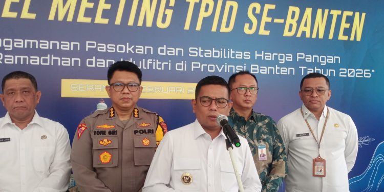 Jaga Stabilitas Harga Jelang Ramadan, Pemprov Banten Bersama BI Perkuat Sinergi TPID dan Satgas Pangan