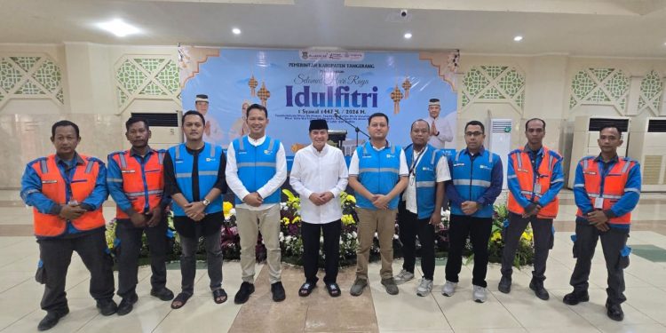 Sinergi PLN UP3 Cikupa dan Pemkab Tangerang: Salat Idulfitri 1447 H di Masjid Al Amjad Berlangsung Khidmat