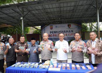 Perkuat Sinergi, BI Banten dan Aparat Penegak Hukum Musnahkan 8.527 Lembar Uang Palsu Hasil Temuan 2018-2025