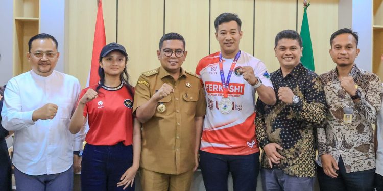 Gubernur Andra Soni Dukung Atlet Kurash Banten Berprestasi di Asian Games 2026