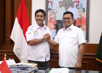 Gubernur Banten Andra Soni Terima Kunjungan Serikat Pekerja Jelang May Day