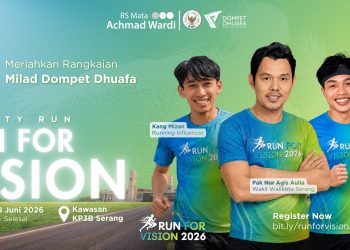 Pendaftaran Run for Vision 2026 Masih Dibuka, Kuota Terbatas untuk 1.000 Peserta