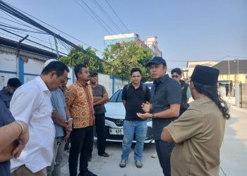 Komisi IV DPRD Kota Serang Sidak Proyek Betonisasi Rp2,7 Miliar di Taktakan, Temukan Drainase Lebih Tinggi dari Jalan