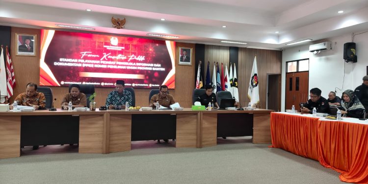 Tingkatkan Keterbukaan Informasi, KPU Banten Gelar Forum Konsultasi Publik