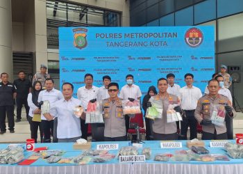 Polres Metro Tangerang Kota Ungkap 37 Kasus Narkoba Selama September 2026, 44 Tersangka Diamankan