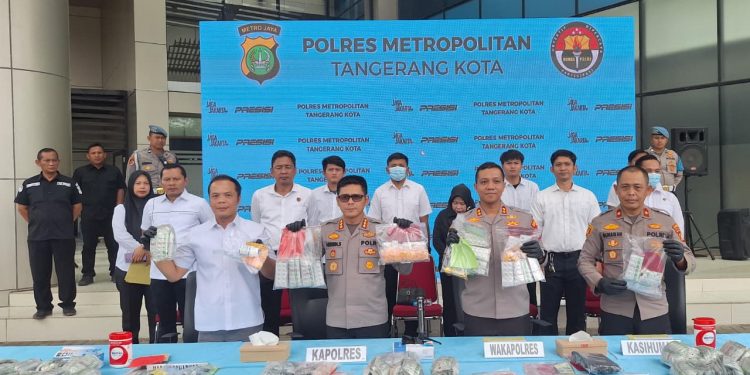 Polres Metro Tangerang Kota Ungkap 37 Kasus Narkoba Selama September 2026, 44 Tersangka Diamankan